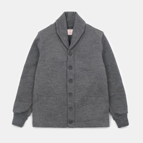 NWOT Dehen 1920 Shawl Sweater Coat - Charcoal - Picture 1 of 3